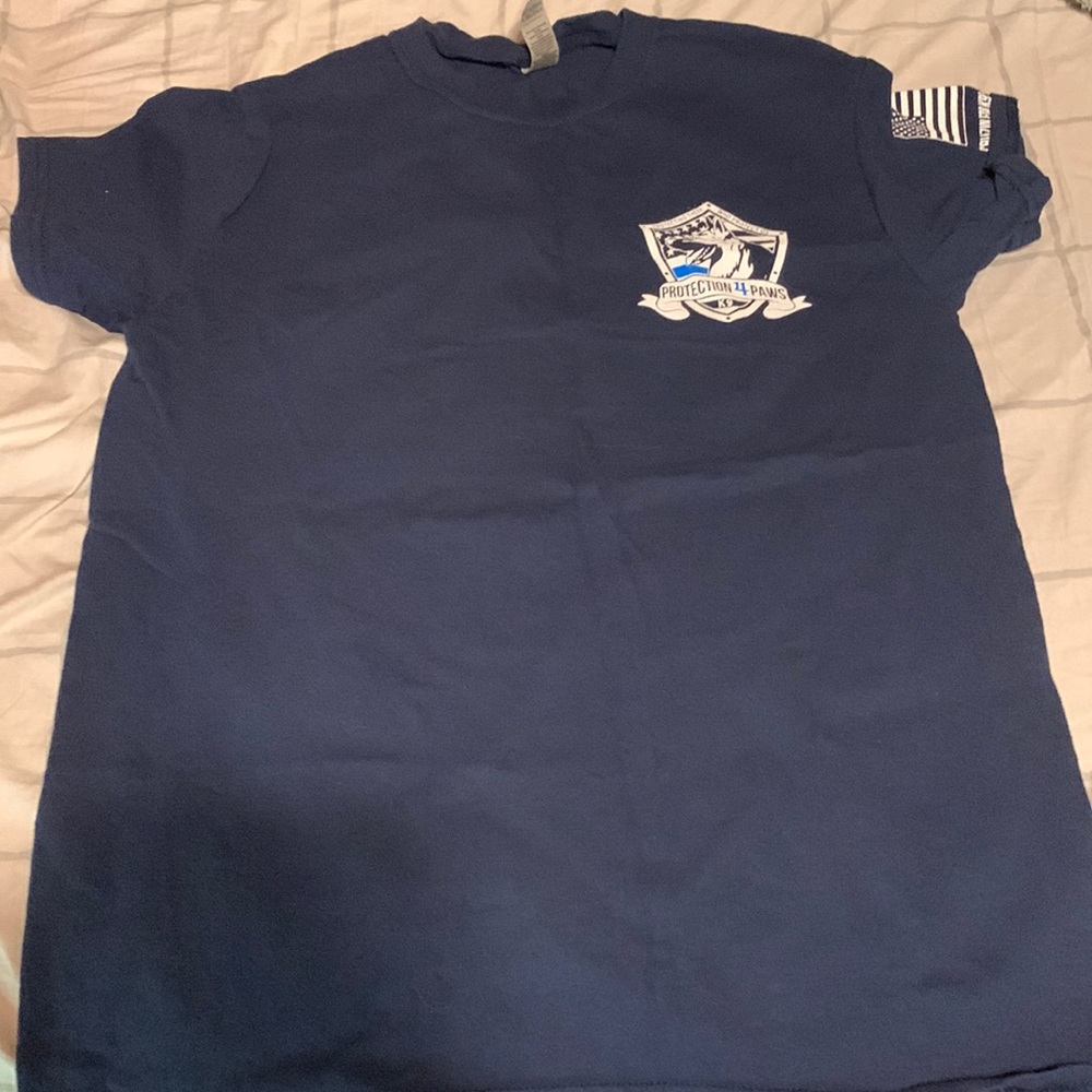 protection for paws k9 police shirt